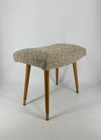 Tabouret - Bois, Tissu, Métal, Antiek en Kunst
