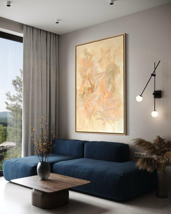 Kerime Elibuyuk - Chosen Silence - XXL, Antiek en Kunst, Kunst | Schilderijen | Modern