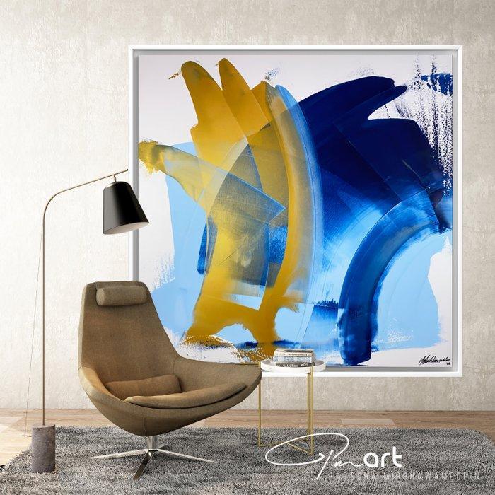 Parscha Mirghawameddin - Eclat Of Pigment - XXL, Antiquités & Art, Art | Peinture | Moderne