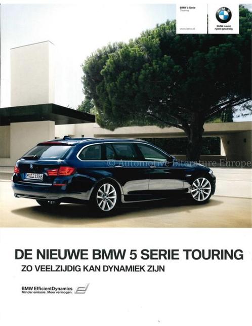 2010 BMW 5 SERIE TOURING BROCHURE NEDERLANDS, Boeken, Auto's | Folders en Tijdschriften