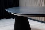 Tafel Organisch eikenhout  Set Kegelpoot  300x125, Nieuw