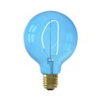 Calex Filament LED Lamp Nora Sapphire Blue Ø95 mm E27 4W, Verzenden, Nieuw