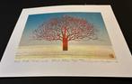 Red Red Tree and Blue Blue Sky  - Limited signed Gold