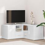 vidaXL Hoekkast 160x40x45 cm bewerkt hout wit, Huis en Inrichting, Kasten | Overige, Verzenden, Nieuw