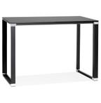 Hoge tafel/bureau van zwart hout 'XLINE HIGH TABLE' - 140x70