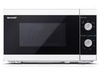 Sharp YC-MS01E-W - Solo magnetron 800W 20 liter - Wit, Elektronische apparatuur, Verzenden, Zo goed als nieuw