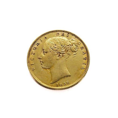 Verenigd Koninkrijk. Victoria. Sovereign 1852, Postzegels en Munten, Edelmetalen en Baren