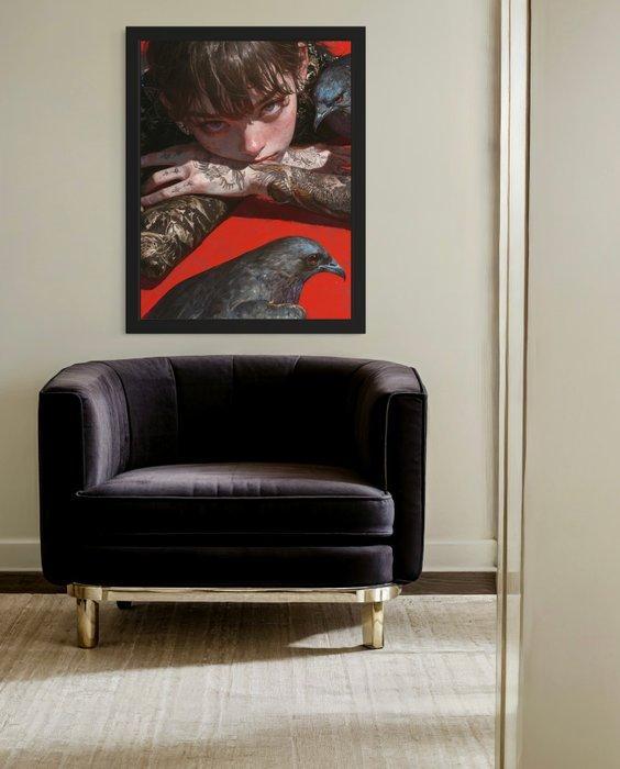 Roger Haus - HAI Birds - Hand Signed, Antiek en Kunst, Kunst | Designobjecten