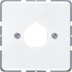 Jung CD500 Plaque Dinsertion Commutateur - CD564WW, Verzenden