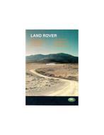 2001 LAND ROVER GELUIDSINSTALLATIE INSTRUCTIEBOEKJE, Auto diversen, Handleidingen en Instructieboekjes