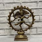 Beeldje, Pair of Ganesha Statue and Shiva Nataraja - 18 cm -
