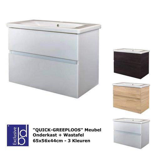 Badkamermeubel Best Design Quick-Greeploos 65x56x44cm, Doe-het-zelf en Bouw, Sanitair, Bad, Nieuw, Ophalen of Verzenden