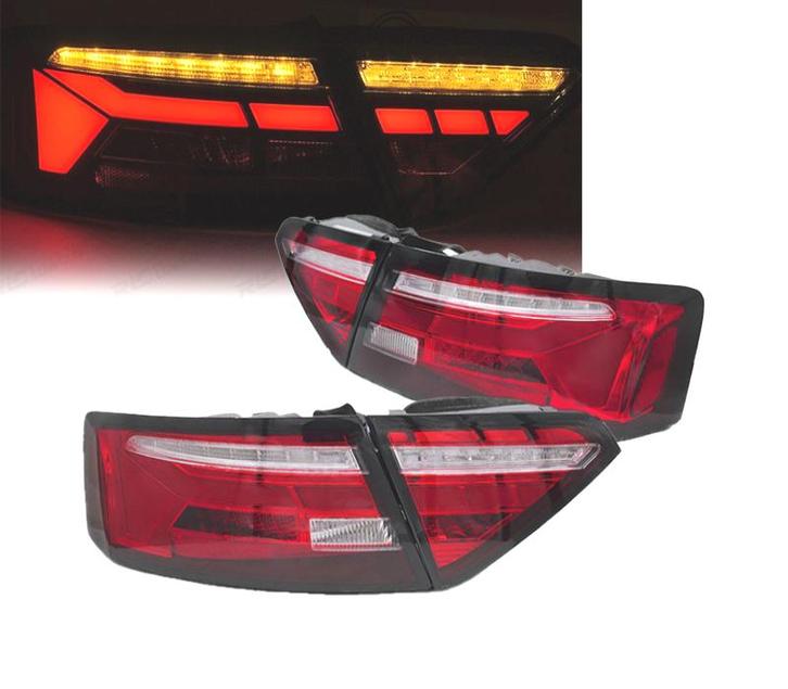 FEUX ARRIÈRE POUR AUDI A5 11-16 LED ROUGE BLANC, Autos : Pièces & Accessoires, Éclairage, Envoi