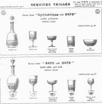 Baccarat - Karaf - Service forme « 8470 taille 5475 » -, Antiek en Kunst, Antiek | Glaswerk en Kristal