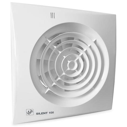 Badkamer/toilet ventilator Soler & Palau Silent (100CHZ), Doe-het-zelf en Bouw, Ventilatie en Afzuiging, Nieuw, Verzenden