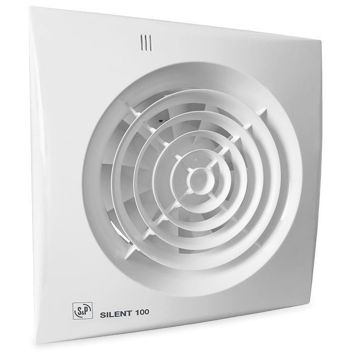 Badkamer/toilet ventilator Soler & Palau Silent (100CHZ), Doe-het-zelf en Bouw, Ventilatie en Afzuiging, Nieuw, Verzenden