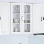 vidaXL Keuken Kast Hoogglans wit 80 x 31 x 100 cm Bewerkt, Huis en Inrichting, Verzenden, Nieuw