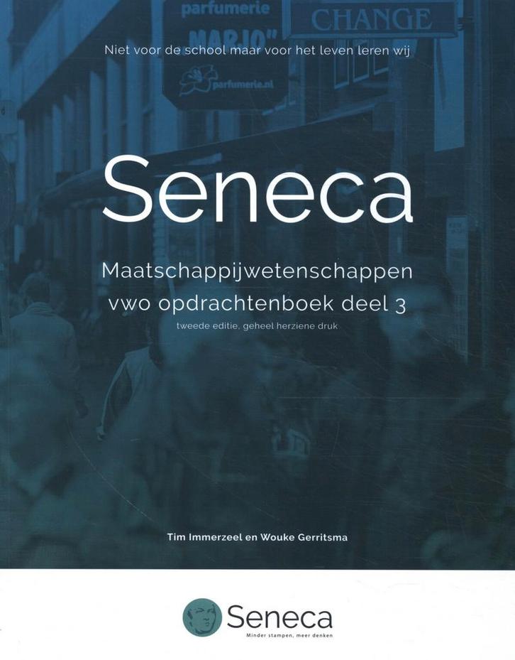 vwo deel 3 / Seneca maatschappijwetenschappen /, Boeken, Schoolboeken, Gelezen, Verzenden