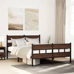 vidaXL Bedframe met hoofdbord en voetbord zonder matras, Huis en Inrichting, Slaapkamer | Bedden, Verzenden, Nieuw