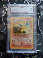 Pokémon - 1 Graded card - Charizard 4/102 Holo - GG 7 - WOTC, Hobby en Vrije tijd, Nieuw