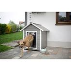 Eco-stal van kunststof hondenhok hendry 101x88x98 cm - kerbl