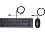 HP -  Pavilion Wired Keyboard And Mouse 400 - Zwart, Verzenden, HP, Bedraad, Nieuw