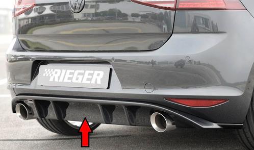 Rieger diffuser | VW Golf 7 GTI tot facelift | ABS | hooggla, Auto diversen, Tuning en Styling, Verzenden
