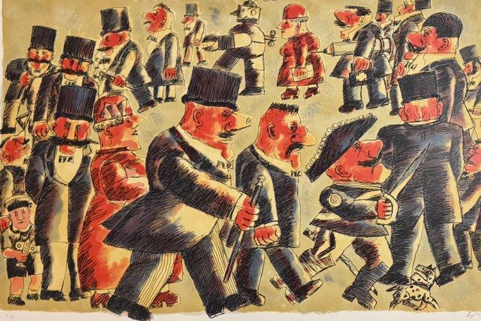 Franz Borghese (1941-2005) - Il Girotondo, Antiek en Kunst, Antiek | Overige Antiek