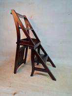 Chaise - Bois - Échelle de bibliothèque / chaise