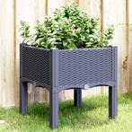 vidaXL Plantenbak met poten 40x40x42 cm polypropeen, Tuin en Terras, Verzenden, Nieuw