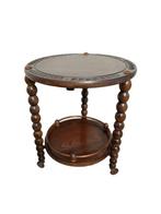 Table dappoint - Bois, Cuivre - Sur roulettes