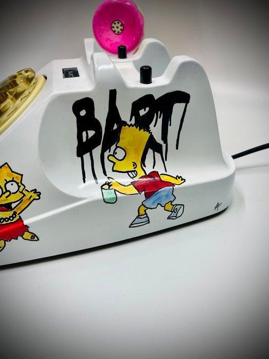 Lampe de table - Plastique, Cuivre, Métal - Téléphone à, Antiquités & Art, Art | Objets design