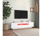 Hoogglans Wit TV-meubel 160cm | Retour Deal | Unieke Kans, Verzenden