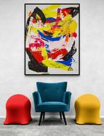 ARVY - Colorful Chaos (XXL), Antiquités & Art, Art | Peinture | Moderne