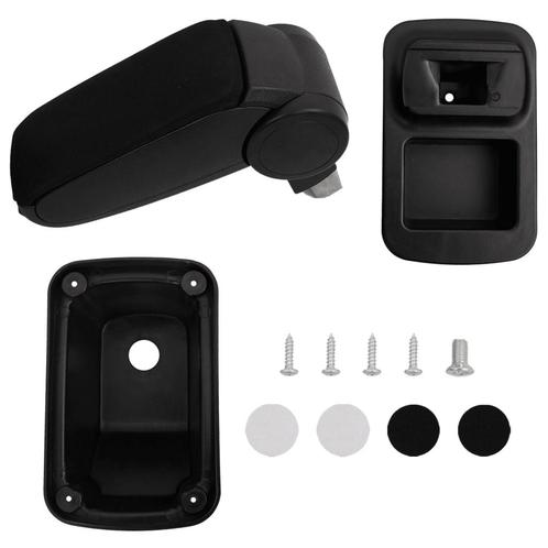 vidaXL Armsteun 14x33x(30-45,5) cm ABS zwart, Auto-onderdelen, Interieur en Bekleding, Nieuw, Verzenden