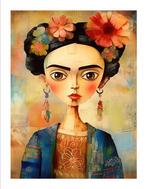 Iris Maria (XXI) - Frida Kahlo - Artwork, Antiquités & Art, Curiosités & Brocante