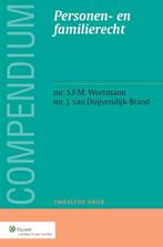Compendium van het personen- en familierecht 9789013127034, Boeken, S.F.M. Wortmann, J. van Duijvendijk-Brand, Zo goed als nieuw