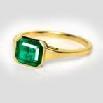 Zonder Minimumprijs - Ring - 14 karaat IGI 1.41 ct Zambia, Nieuw