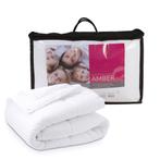 Dekbed Amber 4 Seizoenen - 140/200cm, Nieuw, Wit, Deken of Dekbed