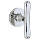 Kastknop Linea/Vivo glans chroom, Nieuw, Overige materialen, Klink of Kruk