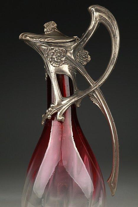 Legras & Cie. - Karaf - Verzilverd, Antiek en Kunst, Kunst | Designobjecten