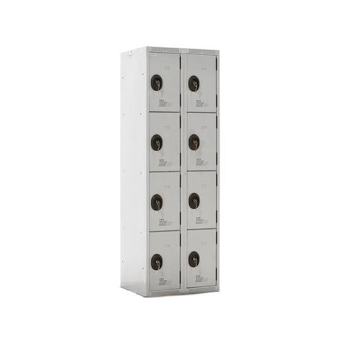 Gebruikte Lockerkasten 8 deuren (cilindersluiting), Huis en Inrichting, Kasten | Lockerkasten, Gebruikt, Ophalen of Verzenden