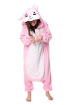 Onesie Roze Konijn Pak L-XL Konijnenpak Kostuum Paashaas Haz, Ophalen of Verzenden