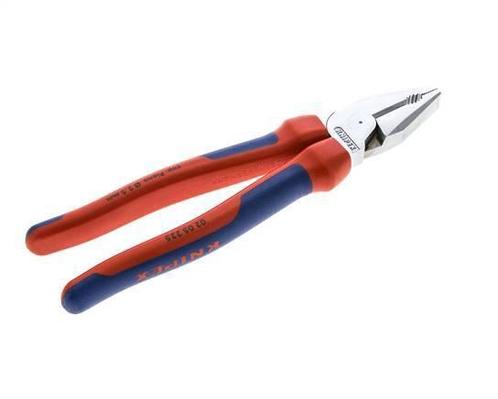 Knipex Power Pince combinée 225 mm manches 2 composants, Doe-het-zelf en Bouw, Gereedschap | Handgereedschap, Verzenden