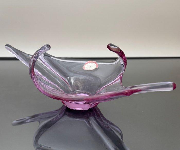 René Delvenne - Vaas - Kristal - Coupe Splash, Antiquités & Art, Antiquités | Verre & Cristal