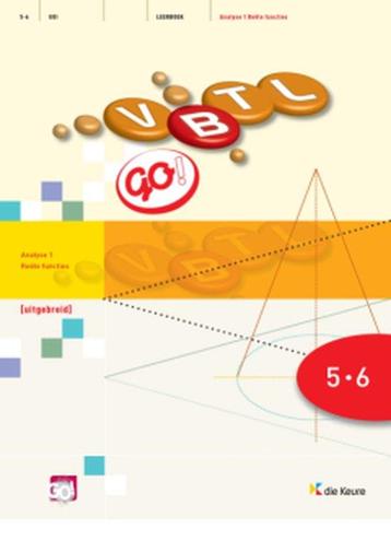 VBTL 5/6 - GO - leerboek analyse 1: reële functies - 7 uur, Verzenden, Filip Geeurickx