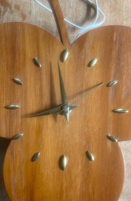 Horloge murale - Jacob Palmtag - Bois - 1950-1960 - horloge, Antiek en Kunst, Kunst | Designobjecten