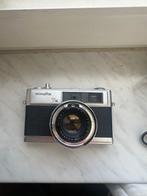 Minolta Hi-Matic 7s met Rokkor-PF 1,8/45mm with leathercase, Audio, Tv en Foto, Nieuw