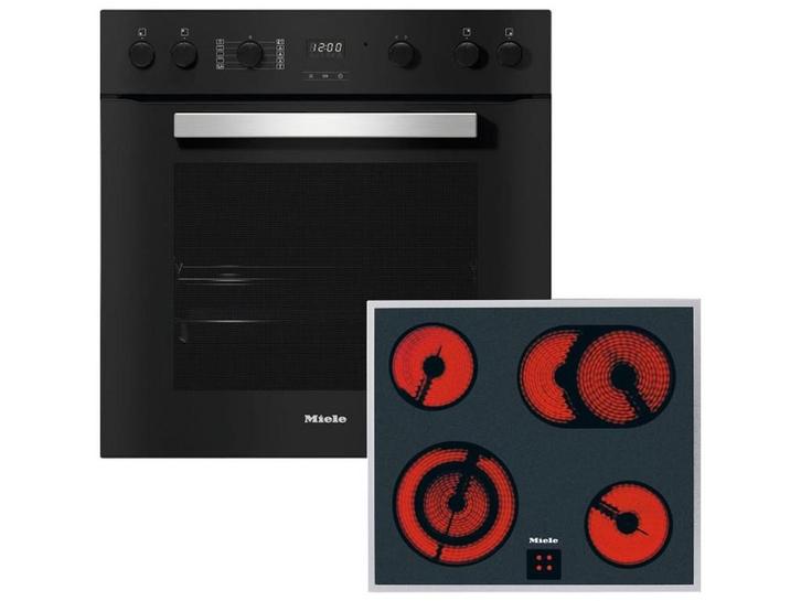 Miele H2459E - Inbouw Oven set KM6003LPT - 76L - Zwart, Electroménager, Fours, Envoi