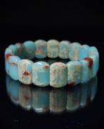 Prachtige Caribische Calciet Armband in Geschenkdoos Gratis, Verzamelen